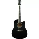 Fantasia C42, airy guitar 41 inches, Dreadnought shape, Sophusmwood/Linden coated ** New acoustic guitar ** + Free bag & Capo & Pick