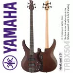 Yamaha® TRBX504 กีตาร์เบส 4 สาย 24 เฟรต แบบ Active ไม้โซลิดมะฮอกกานี คอไม้ 5 ชั้น ปิ๊กอัพฮัมคู่ ** ประกันศูนย์ 1 ปี **