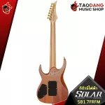 [Bangkok & Metropolitan Lady to send Grab Urgent] Electric guitar Solar SB1.7FRFM Flame Natural Matte [Free gift] [with Set Up & QC] [Insurance from Zero] [100%authentic] [Free delivery]