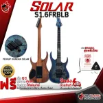[Bangkok & Metropolitan Lady to send Grab Urgent] Electric guitar Solar S1.6FRBLB BLUE BURSTE MATTE [Free free gift] [with Set Up & QC] [Insurance from the Center] [100%authentic] [Free delivery] Turtle