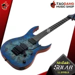 [Bangkok & Metropolitan Lady to send Grab Urgent] Electric guitar Solar S1.6FRBLB BLUE BURSTE MATTE [Free free gift] [with Set Up & QC] [Insurance from the Center] [100%authentic] [Free delivery] Turtle