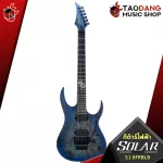 [Bangkok & Metropolitan Lady to send Grab Urgent] Electric guitar Solar S1.6FRBLB BLUE BURSTE MATTE [Free free gift] [with Set Up & QC] [Insurance from the Center] [100%authentic] [Free delivery] Turtle