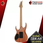 [Bangkok & Metropolitan Lady to send Grab Urgent] Electric guitar solar SB1.6FRFM Flame Natural Matte [Free giveaway] [with SET UP & QC] [Insurance from Zero] [100%authentic] [Free delivery] Turtle