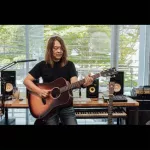 Kazuki ka15e, an electric acoustic guitar, artist model ** Micro frog ** authentic wood, including knob, Glover, Pick, L.R. Baggs, Ruby Sunburst + Free Case Premium **