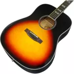 PARAMOUNT ED20 Acoustic Guitar, 41 inch acoustic guitar, concave neck, rosewood/linden, black knob, new acoustic guitar, good sound + free guitar bag & kapok & pick