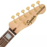 Fender® Squier 40th Anniversary Telecaster Gold Edition, 21 electric guitar, Tele, Endo, Picup, Fender® SS ** 1 year Insurance **