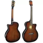 PARAMOUNT SOG-60CE 40-inch electric guitar, Vintage knob, Top Solids, Steprus/Mahogany Pickup hidden under the Tobacco Sunburst soundtrack