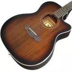 PARAMOUNT SOG-60CE 40-inch electric guitar, Vintage knob, Top Solids, Steprus/Mahogany Pickup hidden under the Tobacco Sunburst soundtrack