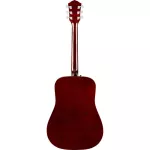 Fender® FA-125 Acoustic Guitar, 41 inch acoustic guitar, Dreadnought shape, varnish, shadow + free guitar bag & tuner & kapo & pick & wrench