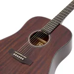 Paramount CD70M 41 -inch guitar, D shape, Top Sol, Mahogy/Mahogany The whole shiny coating
