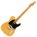 Fender® Squier® Classic Vibe 50s Tele MN กีตาร์ไฟฟ้า 21 เฟรต ทรง Tele ไม้ไพน์ ปิ๊กอัพอัลนิโก้ซิงเกิ้ลคอยล์ คอไม้เมเปิ้ล