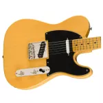Fender® Squier® Classic Vibe 50s Tele MN กีตาร์ไฟฟ้า 21 เฟรต ทรง Tele ไม้ไพน์ ปิ๊กอัพอัลนิโก้ซิงเกิ้ลคอยล์ คอไม้เมเปิ้ล