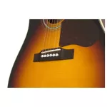 Epiphone® MasterBilt AJ-45 Me Electric Guitar 41 inches 20 Frets Authentic Wood, All SOLID Solid Struiz/Mahogany Electric FIS