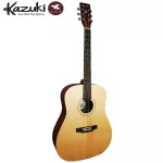 Kazuki Mar Series D1 กีตาร์โปร่ง 41 นิ้ว ทรง Dreadnought ไม้มะฮอคกานีทั้งตัว เคลือบด้านสีสันสวยงาม ลูกบิด Open Gear + แถ