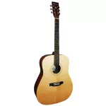 Kazuki Mar Series D1 กีตาร์โปร่ง 41 นิ้ว ทรง Dreadnought ไม้มะฮอคกานีทั้งตัว เคลือบด้านสีสันสวยงาม ลูกบิด Open Gear + แถ