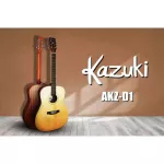 Kazuki Mar Series D1 กีตาร์โปร่ง 41 นิ้ว ทรง Dreadnought ไม้มะฮอคกานีทั้งตัว เคลือบด้านสีสันสวยงาม ลูกบิด Open Gear + แถ