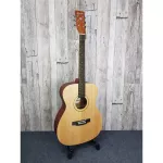 Kazuki Mar Series OM1, airy guitar, 40 inches, OM shape, Seibra Wood, both coating, finger board, rosewood, knob Open Gear + free