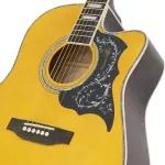 Kazuki DLKZ41C 41 -inch acoustic guitar Acoustic Guitar Deluxe Series, both coated, shiny, GIBS guitar design