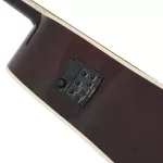 Kazuki DLKZ41CE 41 -inch electric guitar, concave neck, Deluxe wood, beetle design. Gibson design has a built -in cable set + free bag &