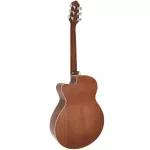 Clevan MJ-20E electric guitar Mini Bloe Spread/Mahokani Yong Nubone EQ 5 bands have a built -in tuner + free jack cable.