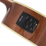 Clevan MJ-20E electric guitar Mini Bloe Spread/Mahokani Yong Nubone EQ 5 bands have a built -in tuner + free jack cable.