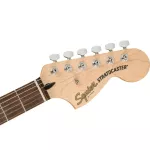 Fender® Squier Affinity Strat HH Electric Guitar 21 Frets Strat Pickup Ham, Popper Wood Batal + Free Car Stocking **