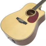 Clevan D25SE 41-inch electric guitar, topped up, rosewood/nubone, using the guitar line D'Addario B-Band.