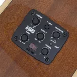 Clevan D25SE 41-inch electric guitar, topped up, rosewood/nubone, using the guitar line D'Addario B-Band.