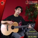 [Bangkok & Metropolitan Lady to send Grab Urgent] Electric acoustic guitar, ENYA EA-X1 Pro [free free gift] [Set Up & QC easy to play] [Insurance from zero] [100%authentic] [Free delivery] Red turtle