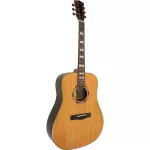 Paramount S480, airy guitar 41 "D shape, Top Sol, Cedar, Prud/Ebo, professional coating Black nickel knob ** use cable