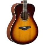 YAMAHA® FS-TA Transacoustic Guitar, 40 inches, Concert, Top Slide/Mahogany + Free Deluxe & Car ** 1 year Insurance
