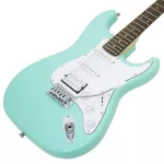 PARAMOUNT PE102 Electric guitar Strat 22 Frets Belt Wood, Pickup, HSS, Stratosonic + Free Rocking / // Beginners ** 1 year Insurance **