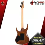 Solar AB1.6FRNB electric guitar, Natural Brown Matte [Free gift] [with Set Up & QC easy to play] [100%genuine insurance] [Free delivery] Red turtle