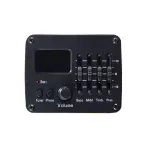 PARAMOUNT Q601E 41 -inch electric guitar, topped up, rosewood/Mahogany, Dreadnough shape, 4 -plato coated coating, Open Gear ** 1 year warranty **