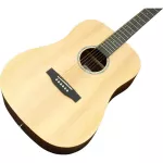 PARAMOUNT Q701E 41 -inch electric guitar, top -tops, rosewood/rosewood, Dreadnough shape, 4 -plated coating, Open Gear ** 1 year warranty **