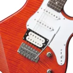 Yama ® Pacifica212VFM 22 electric guitar, Modern Strat, Pickup, Alnico V, can be cut, get the Elder Top Fleme Maple *** 1 year insurance **