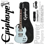 EPIPHONE® Power Players SG Electric guitar 22 Frets 3/4 Mahogany + Free Bag & Jack Strap & Pick ** 1 year Insurance **