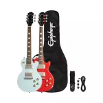 EPIPHONE® Power Players Les Paul, Les Paul 22 Frets, 3/4 Frets, Mahogany + Free Bag & Jack Strap & Pick ** 1 P