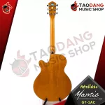 Mantic GT1AC acoustic guitar, comfortable price, outstanding wooden bag, defeat all songs, with 10 free items, free shipping - Red turtle