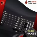 Kolss GT 4 New Item 2020 electric guitar, clear, clear, handsome, cool, with 11 Premium free items, free shipping