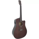 Paramount CD70CEM 41 -inch electric guitar, D -neck, concave neck, Top Solid Mahogy/Mahogany Shadow coating for the whole body ** Fish pickup