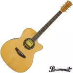 Paramount F555BCEQN กีตาร์โปร่งไฟฟ้า 41 นิ้ว ไม้สปรูซ/โรสวู้ด ปิ๊กอัพ 3 แบนด์ ลำตัวบางหนา 3 นิ้ว จับกระชับเล่นง่าย + แถม