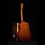 Kazuki Mar Series D1, 41 -inch acoustic guitar, Dreadnough style, Mahokani wood Colorful coating, knob Open Gear +