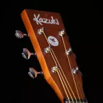 Kazuki Mar Series D1, 41 -inch acoustic guitar, Dreadnough style, Mahokani wood Colorful coating, knob Open Gear +