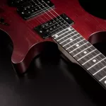 Kazuki Destroyer Series, 24 -fret guitar, Steinberger shape, Swamp Ash Bodys, Walnut/Maple, Wilkinson Hamk