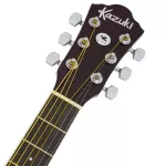 Kazuki kz39c, 39 inch acoustic guitar, GA, Blue Wood, + Free Guitar Bag & Guitar Wipes & Guitar Wipes &