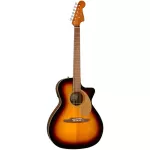 Fender® Newporter Player กีตาร์โปร่งไฟฟ้า 41 นิ้ว ไม้โซลิดสปรูซ/มะฮอกกานี หัวไฟฟ้า Fender  ปิ๊กอัพ Fishman® ** ประกันศูน