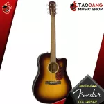 Fender CD -40sce [free gifts free] [with Set Up & QC easy to play] [Center insurance] [100%authentic] Red turtle