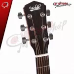 [Bangkok & Metropolitan Region Send Grab Quick] Airy guitar VELAH VDSM - VGACSM - VOSM [free free gift] [with Set Up & QC Easy to play] [Insurance from the center] [100%authentic] [Free delivery] Red turtle
