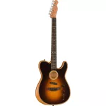 Fender® Acoustasonic Player Telecaster Electric Guitar Tele Pi -Fishman + Free Soft Cereal ** 1 year Insurance **